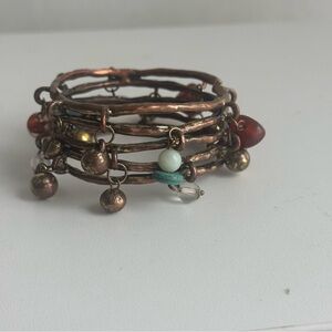 Vintage Beaded Clasp Cuff